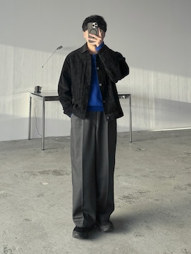 「アイテム（ジャケット/アウター）」を使った、kurashinoiyashiさん（メンズ・158cm）の秋コーディネート