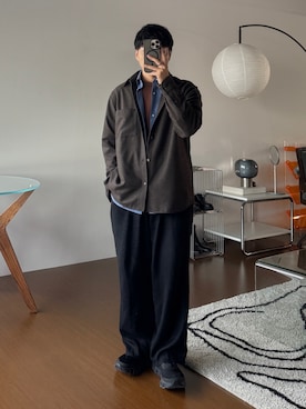 kurashinoiyashiさん（メンズ・158cm）の秋コーディネート