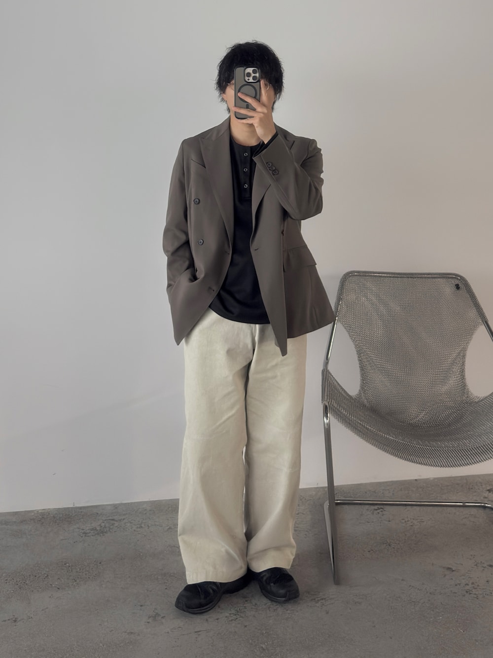 HIGH TWIST PE DOUBLE SUITを使った人気ファッションコーディネート - WEAR