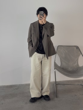 HIGH TWIST PE DOUBLE SUITを使った人気ファッションコーディネート - WEAR