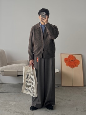 「アイテム（ブーツ）」を使った、kurashinoiyashiさん（メンズ・158cm）の秋コーディネート