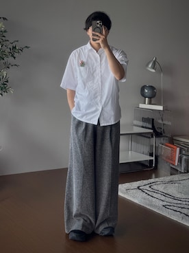 「シンフルコーデ」｜kurashinoiyashiさん（メンズ・158cm）の夏コーディネート