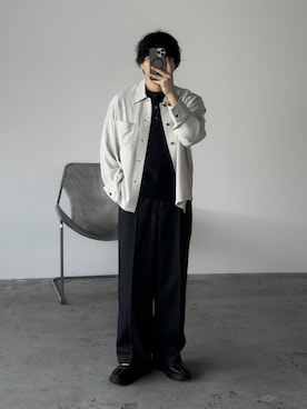 「CAMPER（カンペール）のアイテム」を使った、kurashinoiyashiさん（メンズ・158cm）の春コーディネート