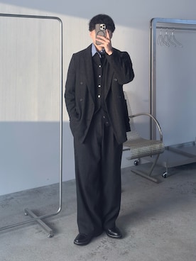 kurashinoiyashiさん（メンズ・158cm）の秋コーディネート