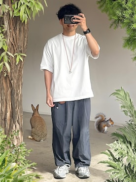 kurashinoiyashiさん（メンズ・160cm）の夏コーディネート