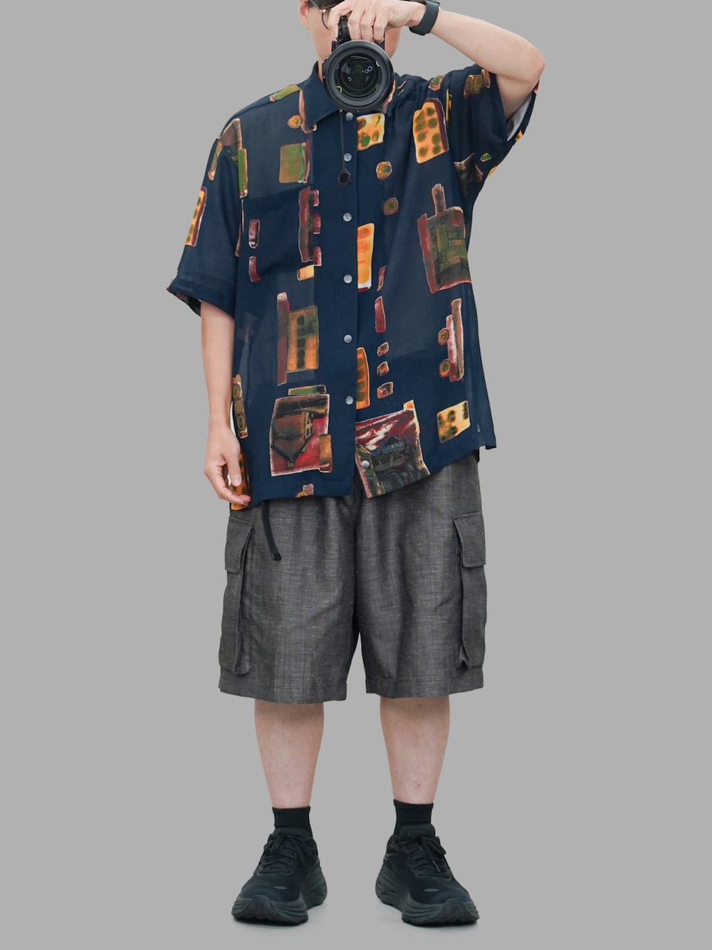パンツ LINEN WOOL PINHEAD SHORTS 稀少・完売】リドムボトムLINEN WOOL PINHEAD SHORTS