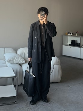 「MARNI（マルニ）のアイテム」を使った、kurashinoiyashiさん（メンズ・158cm）の秋コーディネート