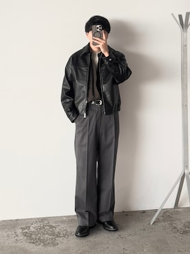 kurashinoiyashiさん（メンズ・158cm）の冬コーディネート