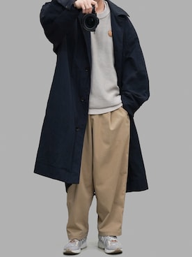 「無印」｜kurashinoiyashiさん（メンズ・160cm）の春コーディネート