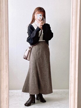 ぽーさん（レディース・148cm）の冬コーディネート