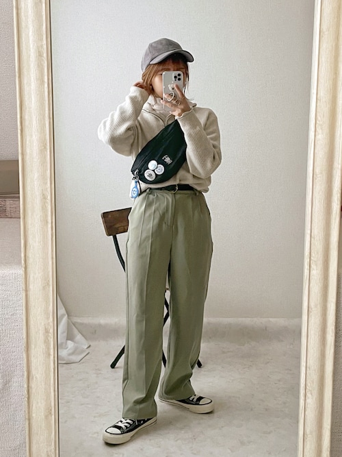 ぽー Uniqloのニット セーターを使ったコーディネート Wear ぽー Uniqloのニット セーターを使ったコーディネート Wear
