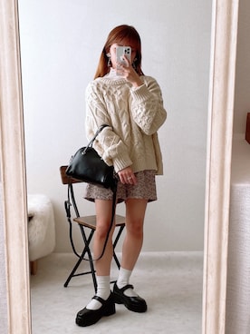 ぽーさん（レディース・148cm）の冬コーディネート