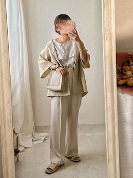 「アイテム（その他）」を使った、ぽーさん（レディース・148cm）の夏コーディネート