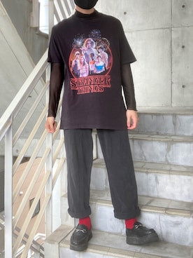 「LOOSE（ルース）のアイテム」を使った、　きいさん（メンズ・170cm）の夏コーディネート