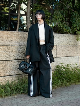 「アイテム（アンダーウェア）」を使った、Aoi Sugiyama さん（メンズ・170cm）の夏コーディネート