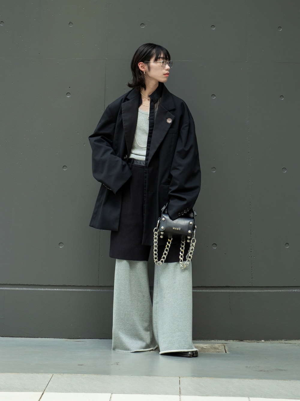 Aoi Sugiyama ｜steinのテーラードジャケットを使ったコーディネート 