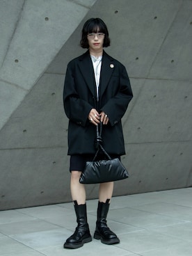 「stein（シュタイン）のアイテム」を使った、Aoi Sugiyama さん（骨格ウェーブ・メンズ・170cm）の夏コーディネート