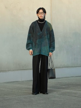Aoi Sugiyama さん（骨格ウェーブ・メンズ・170cm）の秋コーディネート
