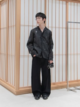 「STUDIOUS(ステュディオス)のアイテム」を使った、Aoi Sugiyama さん(メンズ・170cm)の夏コーディネート
