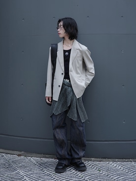 Aoi Sugiyama さん(メンズ・170cm)の春コーディネート