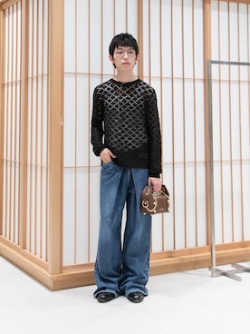 「TAAKK（ターク）のアイテム」を使った、Aoi Sugiyama さん（メンズ・170cm）の夏コーディネート