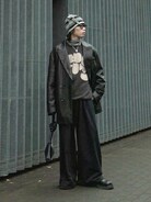 帽子 MASU 24ss MULTI STRIPE BALACLAVA BLACK MASU(エムエーエスユー)のMULTI STRIPE BALACLAVA BLACKの通販