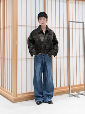 「TAAKK（ターク）のアイテム」を使った、Aoi Sugiyama さん（メンズ・170cm）の夏コーディネート