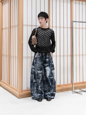 「TAAKK（ターク）のアイテム」を使った、Aoi Sugiyama さん（メンズ・170cm）の夏コーディネート