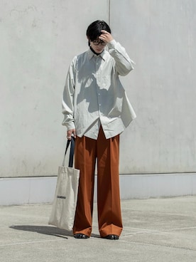 Aoi Sugiyama さん（メンズ・170cm）の春コーディネート