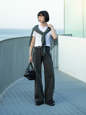 「アイテム（ブーツ）」を使った、Aoi Sugiyama さん（メンズ・170cm）の秋コーディネート