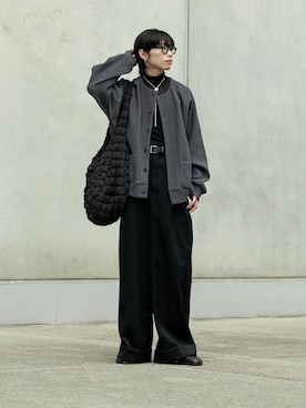 Aoi Sugiyama さん（メンズ・170cm）の秋コーディネート