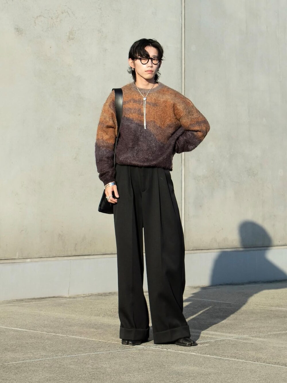 HED MAYNER（ヘドメイナー）の「ELONGATED CUFFED TROUSERS