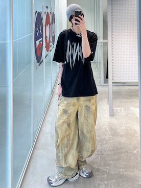 「アイテム（バッグ）」を使った、A.Sさん（メンズ・176cm・20代）の夏コーディネート