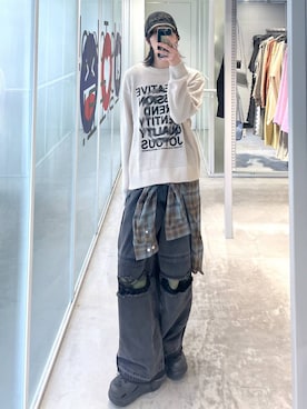 「NOT4NERD（ノットフォーナード）のアイテム」を使った、A.Sさん（メンズ・176cm）の冬コーディネート