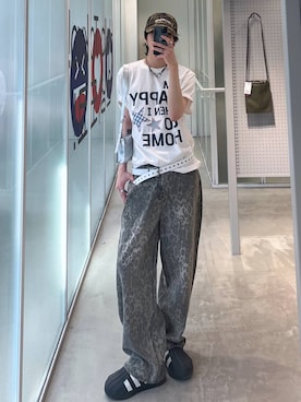 「アイテム（ショルダーバッグ）」を使った、A.Sさん（メンズ・176cm）の夏コーディネート