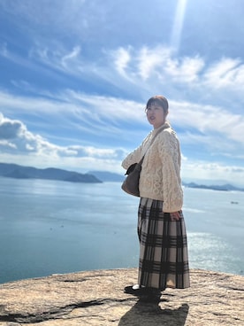 「アイテム（バレエシューズ）」を使った、megさん（レディース・157cm・20代）の秋コーディネート