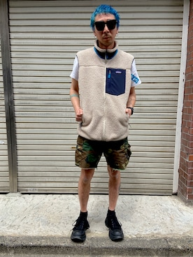 「ROTHCO（ロスコ）のアイテム（パンツ）」を使った、田中奨伍さん（メンズ・178cm）の春コーディネート