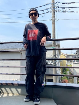 田中奨伍さん（メンズ・178cm）の春コーディネート