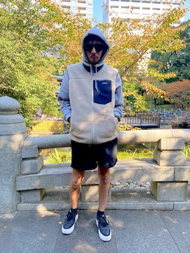 「patagonia」｜田中奨伍さん（メンズ・178cm）の秋コーディネート