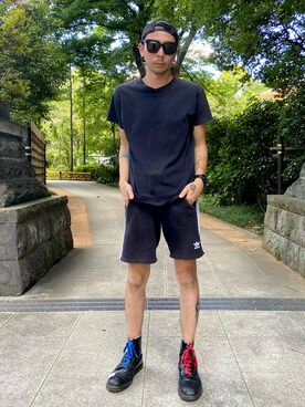 田中奨伍さん（メンズ・178cm）の夏コーディネート