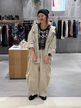 「LEPSIM（レプシィム）のアイテム（パンプス）」を使った、kuu__lpさん（レディース・157cm）の秋コーディネート