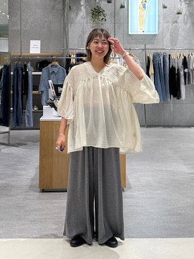 「LEPSIM（レプシィム）のアイテム」を使った、kuu__lpさん（レディース・157cm）の春コーディネート