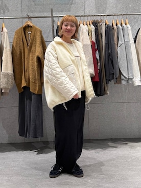 「LEPSIM（レプシィム）のアイテム（Tシャツ/カットソー）」を使った、kuu__lpさん（レディース・157cm）の秋コーディネート