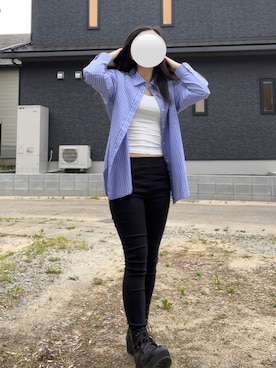 「ANAP（アナップ）のアイテム」を使った、みっふぉさん（骨格ウェーブ・レディース・156cm）の春コーディネート