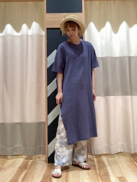 nanamiさん（レディース・170cm）の夏コーディネート