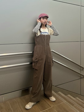 にこさん（レディース・165cm）の春コーディネート