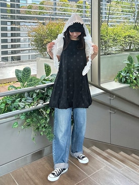 にこさん(レディース・165cm)の春コーディネート