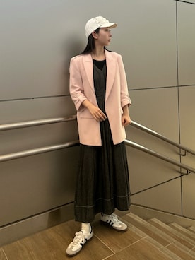 にこさん（レディース・165cm）の春コーディネート