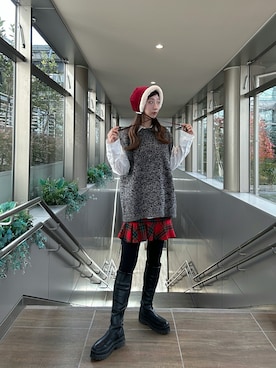 にこさんの（ZARA | ザラ）を使ったコーディネート