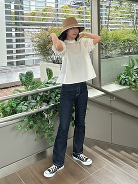 「arth（アース）のアイテム」を使った、にこさん（レディース・165cm）の春コーディネート